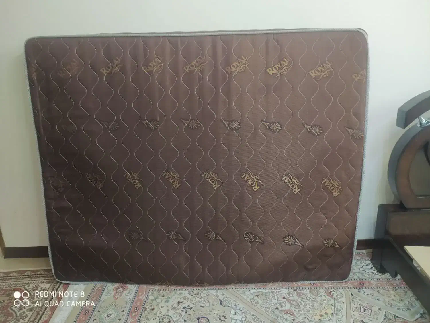 تشک فنری رویال دست دوم|تشک تختخواب|مشهد, چهارچشمه|دیوار