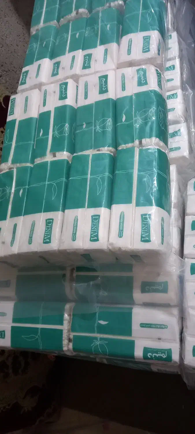 دستمال کاغذی ۵۰۰ برگ دنیم|مواد شوینده و دستمال کاغذی|تبریز, |دیوار