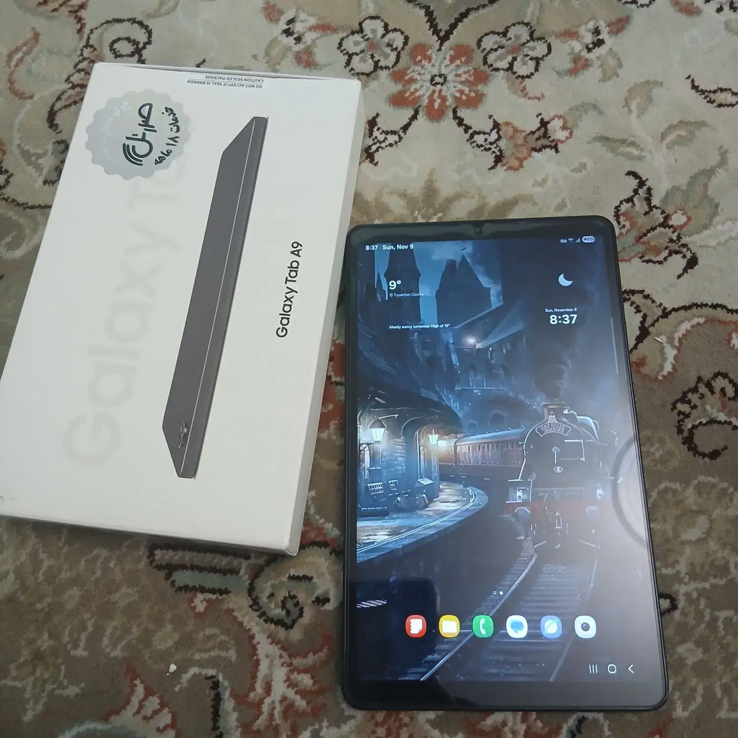 tab a9 128/8 تبلت سامسونگ سیم کارت خور درحد|تبلت|همدان, |دیوار