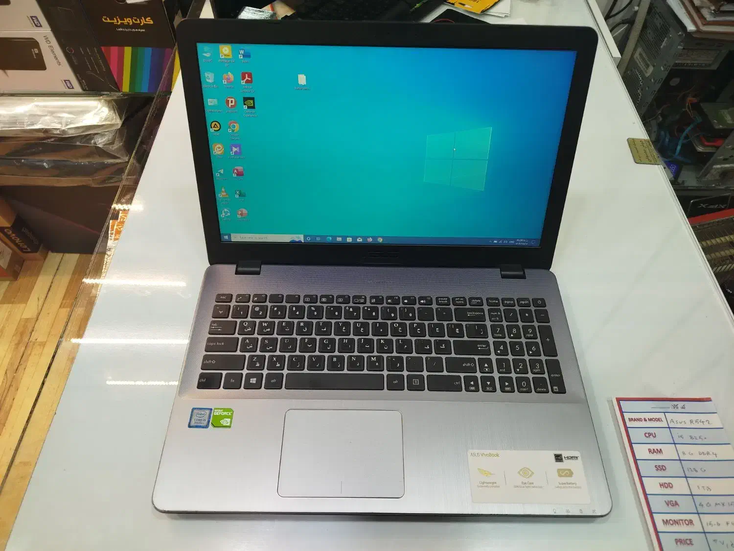 لپ تاپ ایسوس گرافیک4.شرایطی سه ماهه|رایانه همراه|نجف‌آباد, هفده شهریور|دیوار