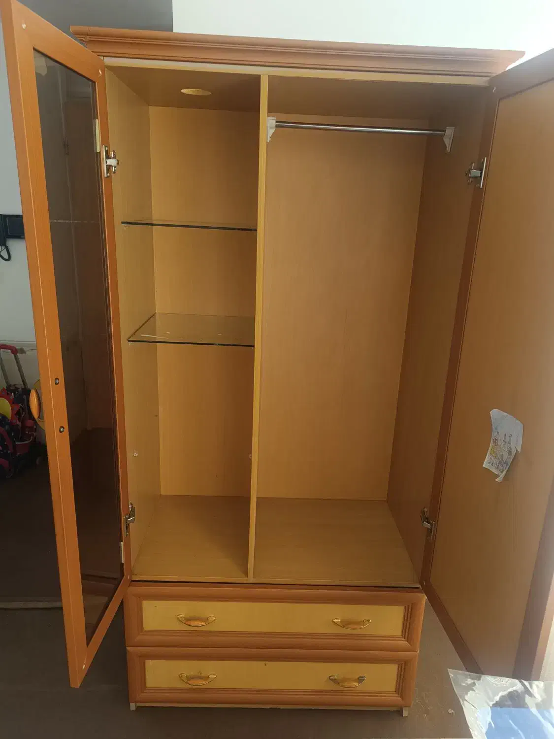 کمد لباسی|جاکفشی، کمد، دراور|فسا, |دیوار