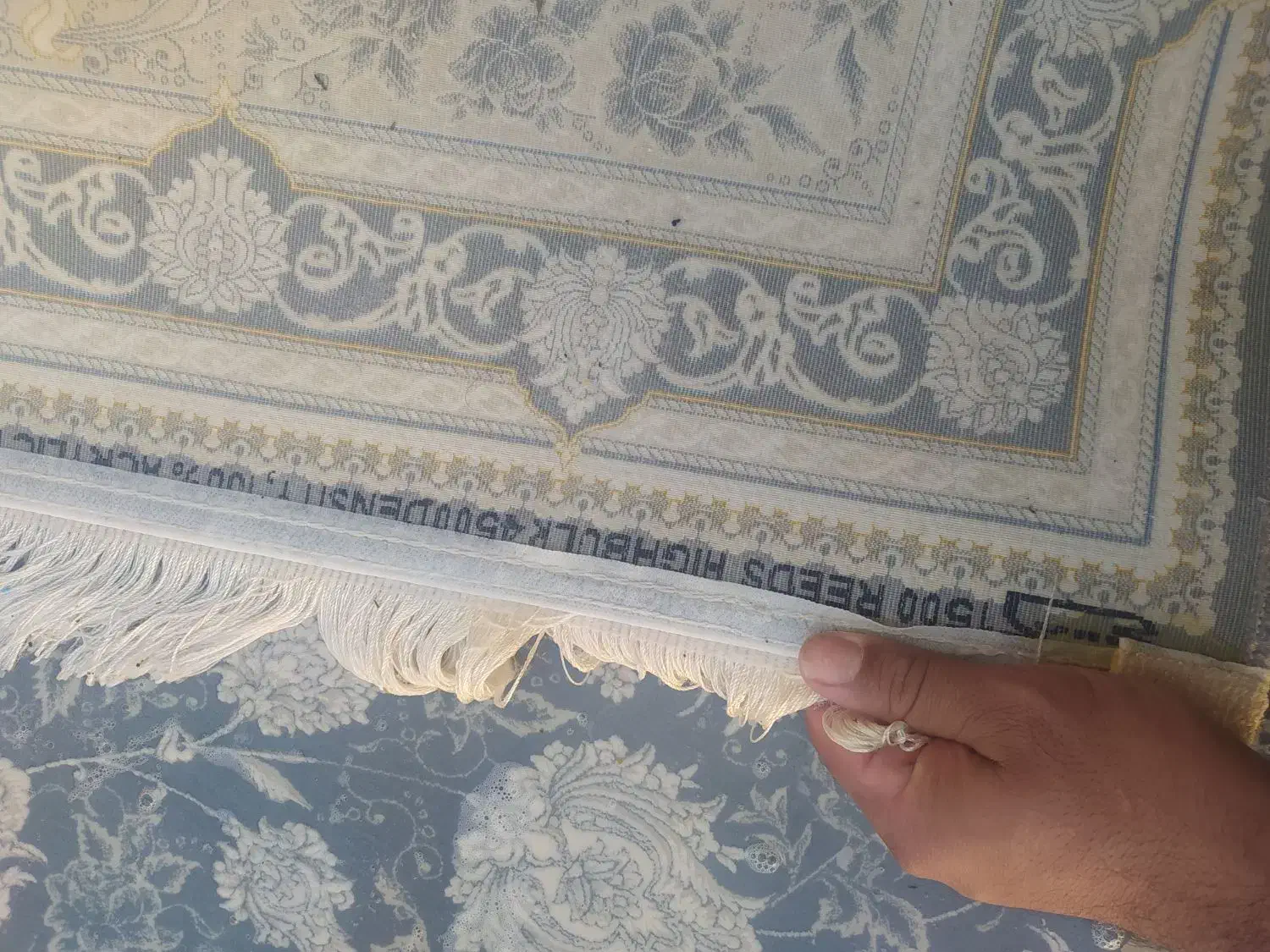 چهار عددفرش ۹متری ویک عدد ۶متری طوسی۱۵۰۰شانه اصلی|فرش|کرمانشاه, |دیوار