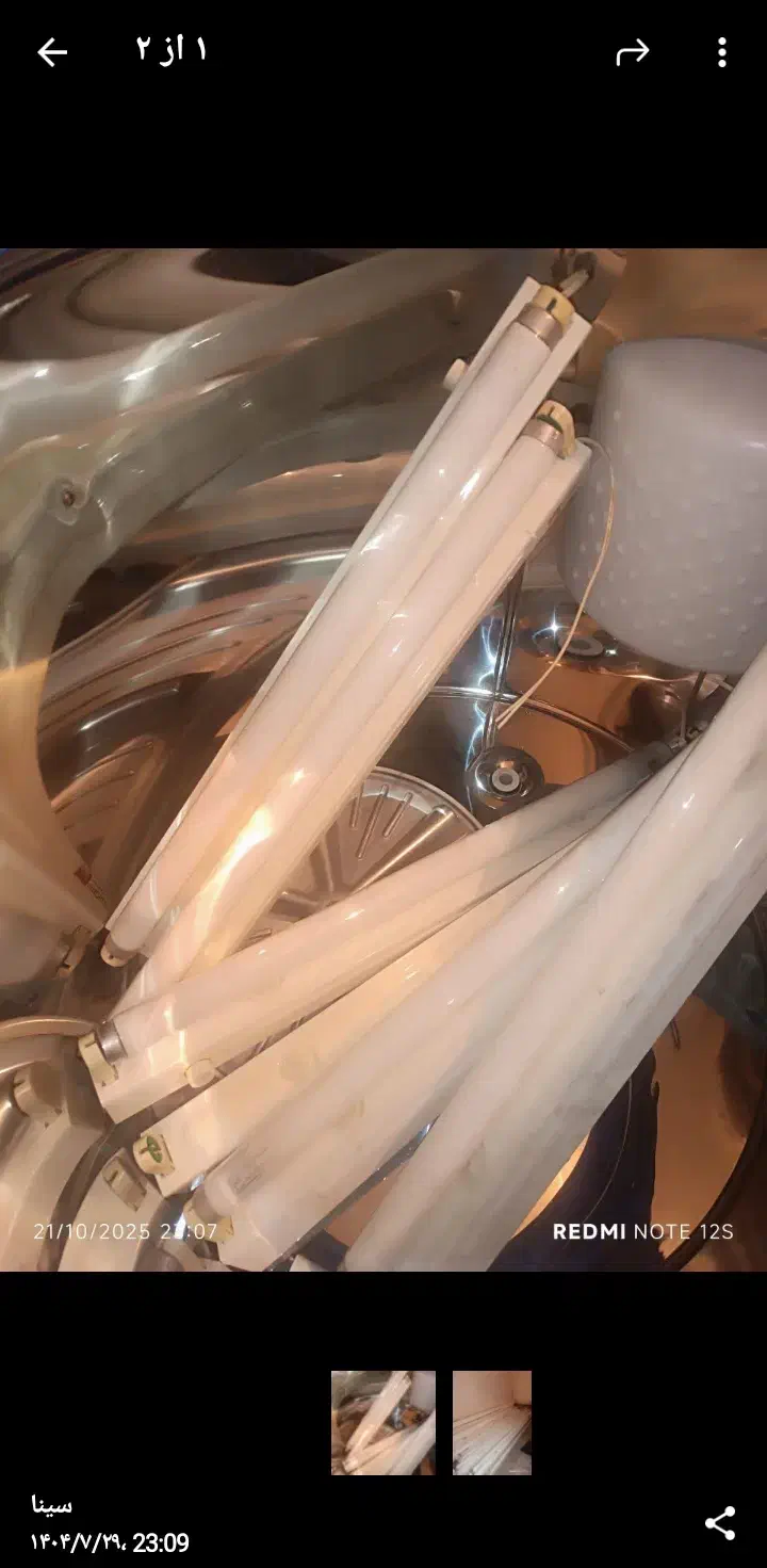 مهتابی بلند وکوتاه برند پارس بشرط سالم بودن|لامپ و چراغ|کرمانشاه, |دیوار