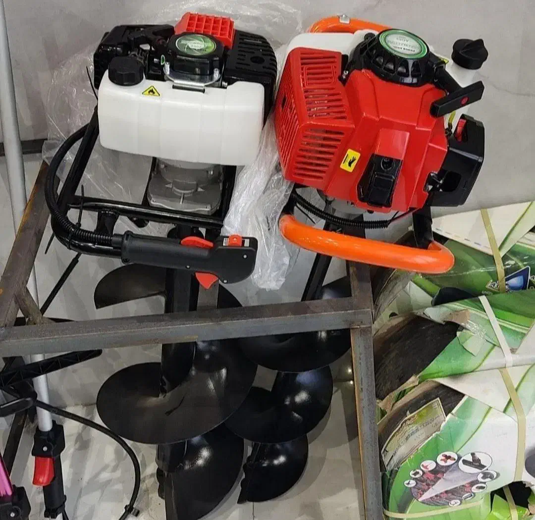 دستگاه چاله کن دستی فرغونی ۷۳سی سی سوبار 73cc|ماشین‌آلات صنعتی|تهران, دستغیب|دیوار