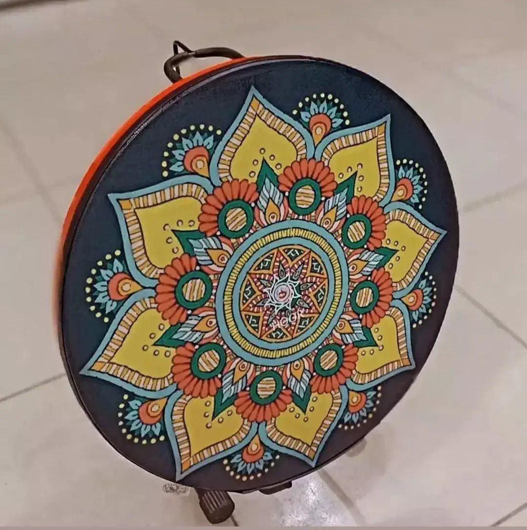 دایره زنگی کد09|سازهای سنتی|شیراز, شاهچراغ|دیوار