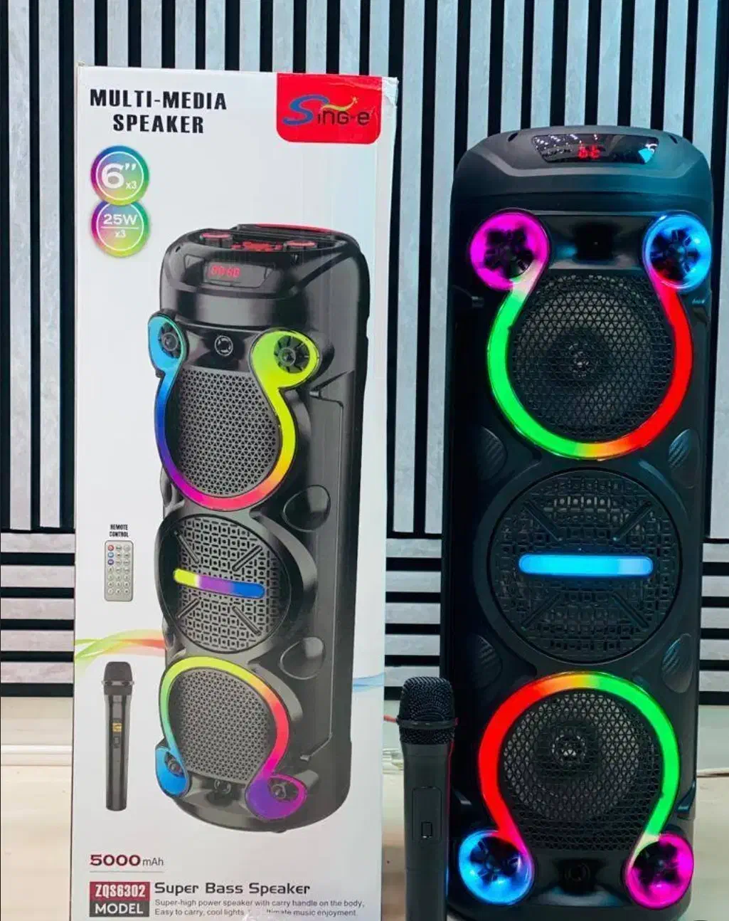 اسپیکر بی سیم مدلZQS6302 پرداخت بعد ارسال رایگان|پخشکننده همراه|بروجرد, |دیوار