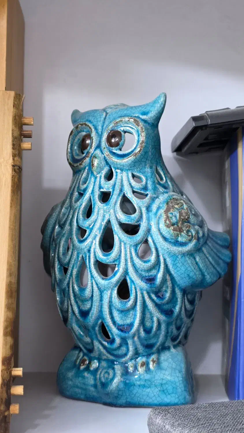 مجسمه جغد دکوری|مجسمه، تندیس، ماکت|ری, علایین|دیوار