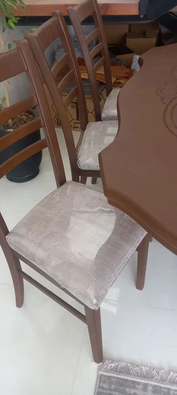 میز ناهار خوری|میز و صندلی غذاخوری|شاندیز, |دیوار