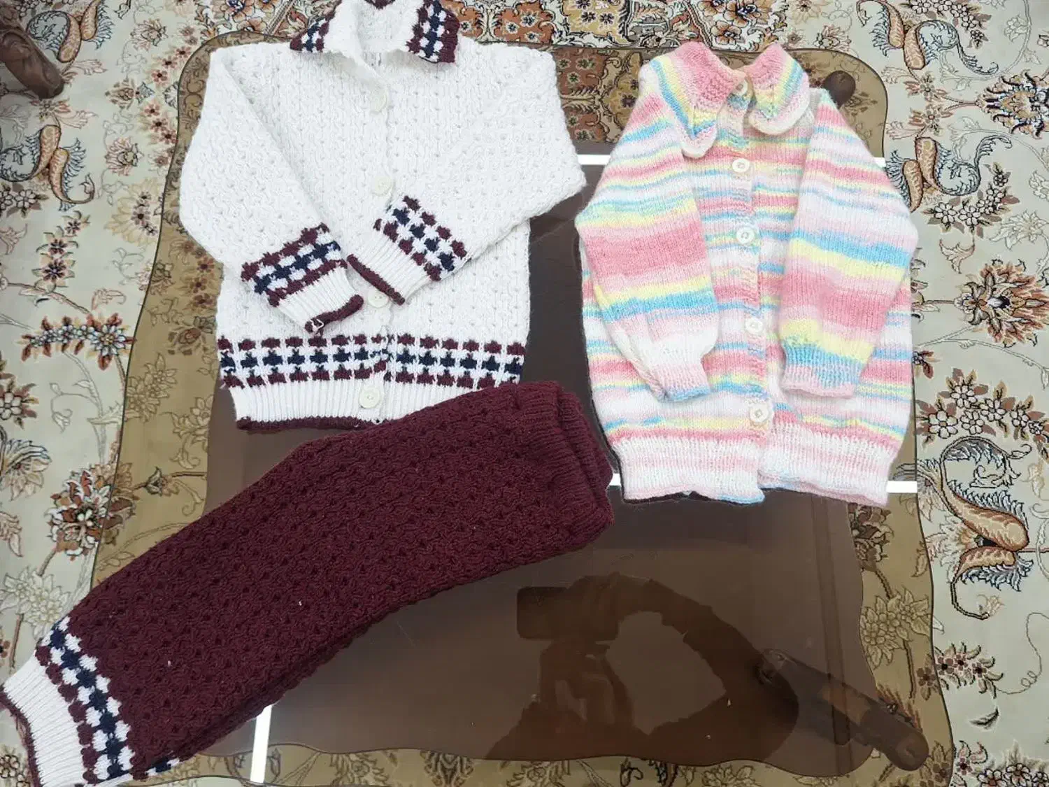 لباس بافتنی|کفش و لباس بچه|اصفهان, پوریای ولی|دیوار