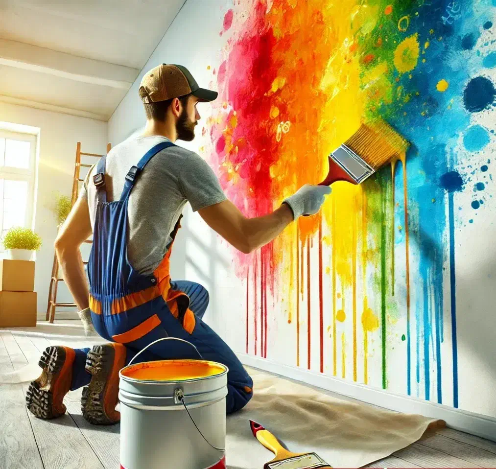 نقاشی ساختمان|خدمات پیشه و مهارت|قدس, شهر‌قدس|دیوار