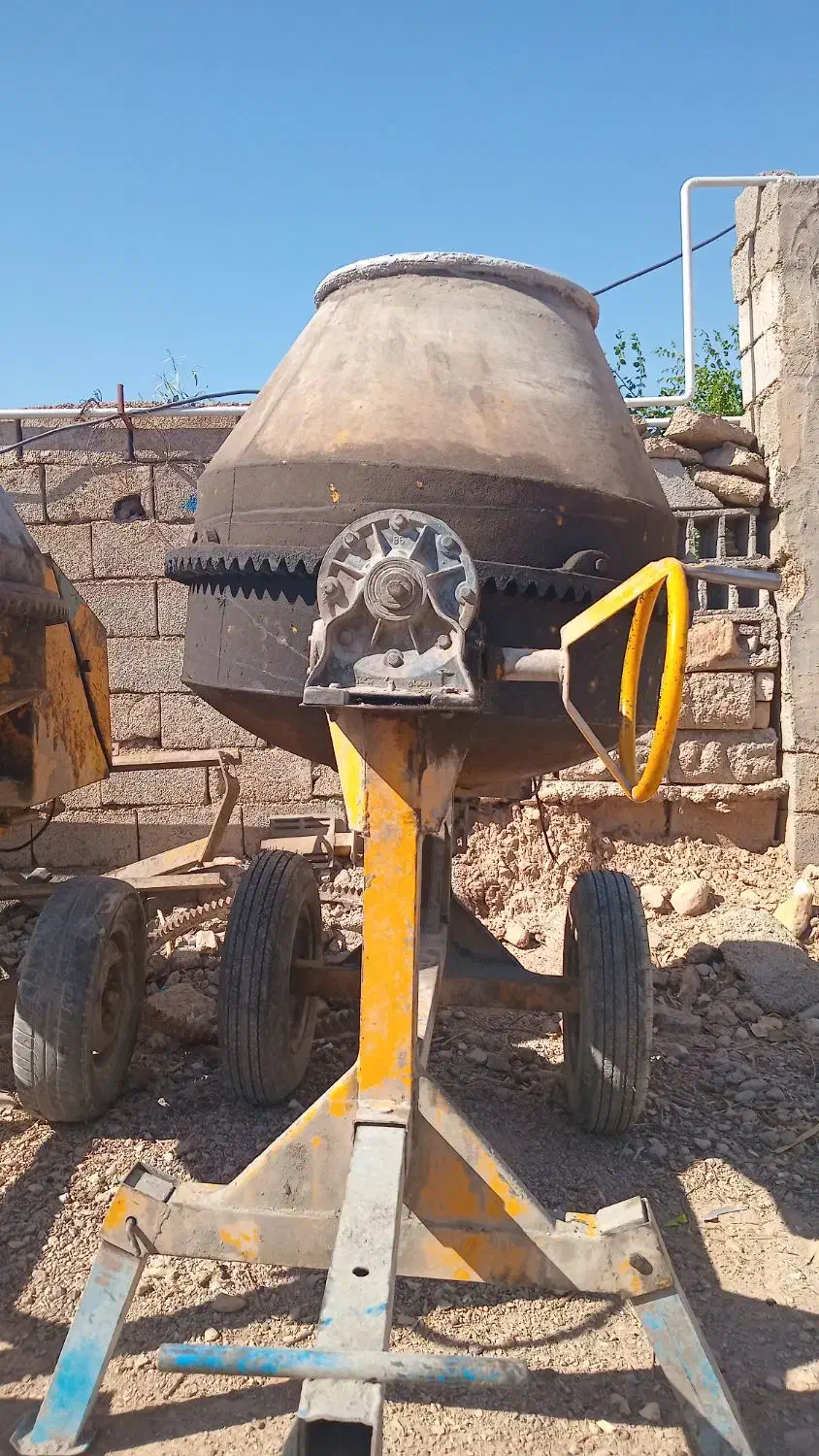 میکسر بتونیر بتن لر دنده کمر وزیر هیدرولیک|مصالح و تجهیزات ساختمان|کوهدشت, |دیوار