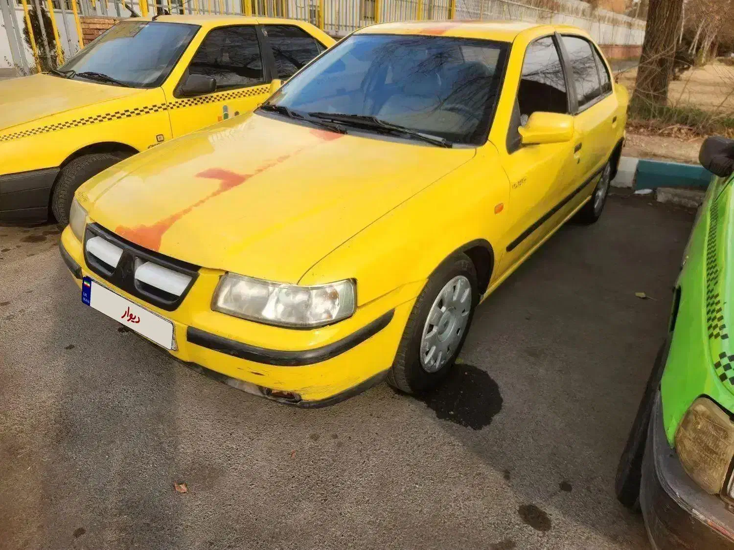 تاکسی سمند گردشی 82|خودرو سواری و وانت|تهران, آهنگ|دیوار