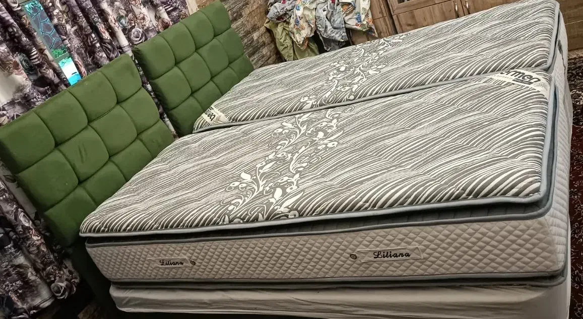 ۲عدد تختخواب تک نفره|تخت و صندلی بچه|لواسان, |دیوار