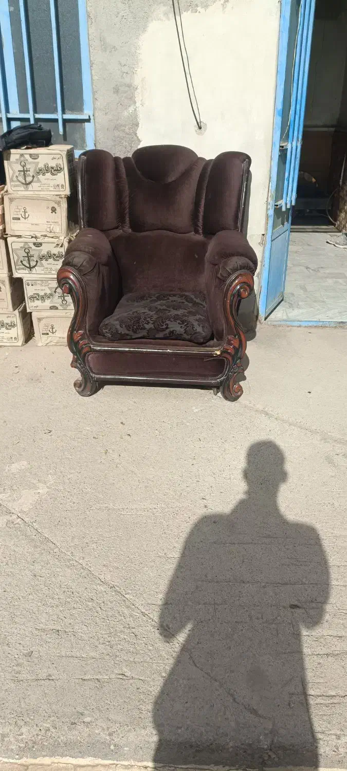 مبل راحتی|مبلمان خانگی و میز عسلی|نیشابور, منظر|دیوار