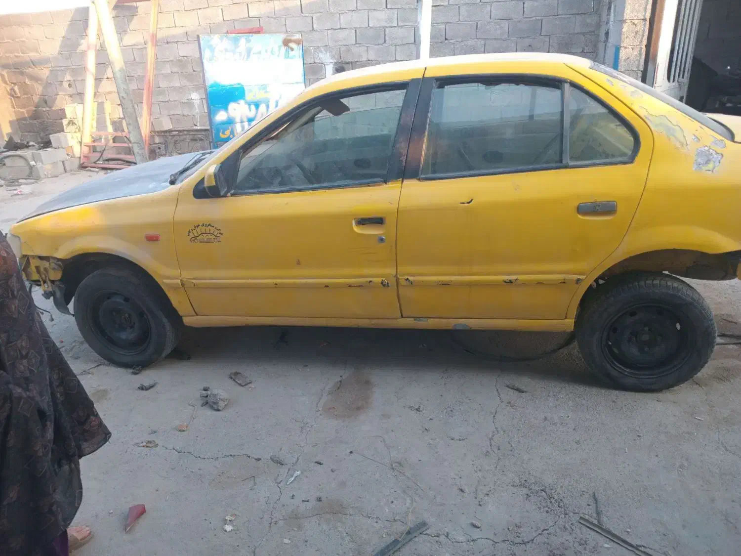 سمند تاکسی باخط فعال|خودرو سواری و وانت|جیرفت, |دیوار