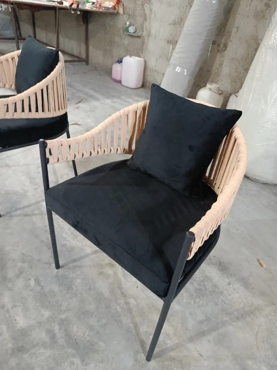 صندلی غذا خوری بافتی شیک کافه خرید مستقیم تولیدی|میز و صندلی غذاخوری|چهاردانگه (تهران), |دیوار