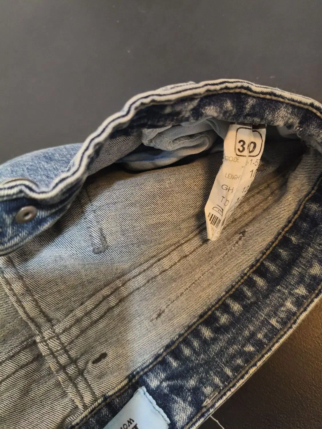 شلوار دمپا لی آبی روشن، مانتو جین زغالی پاییزی|لباس|تربتحیدریه, مسجد جامع|دیوار