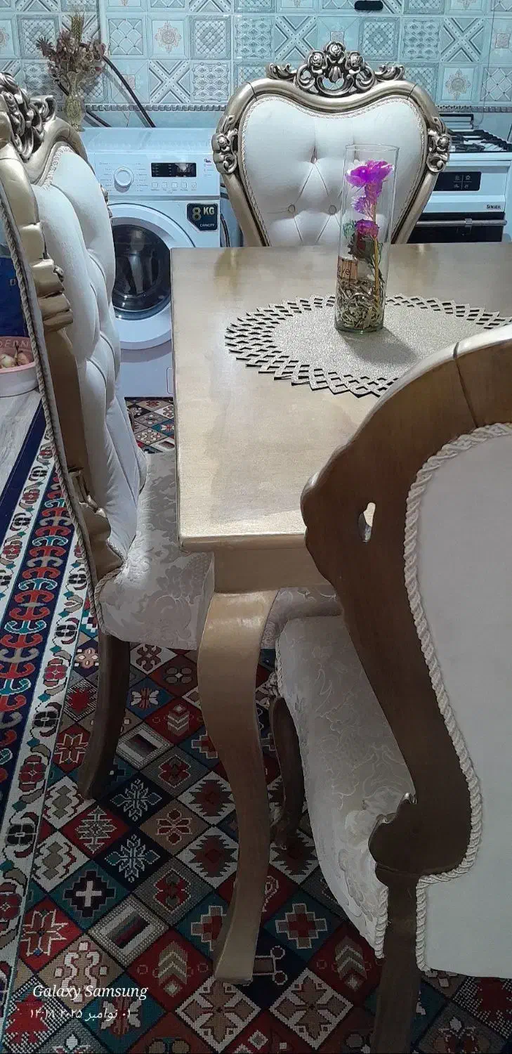 میز نهار خوری|میز و صندلی غذاخوری|گیان, |دیوار