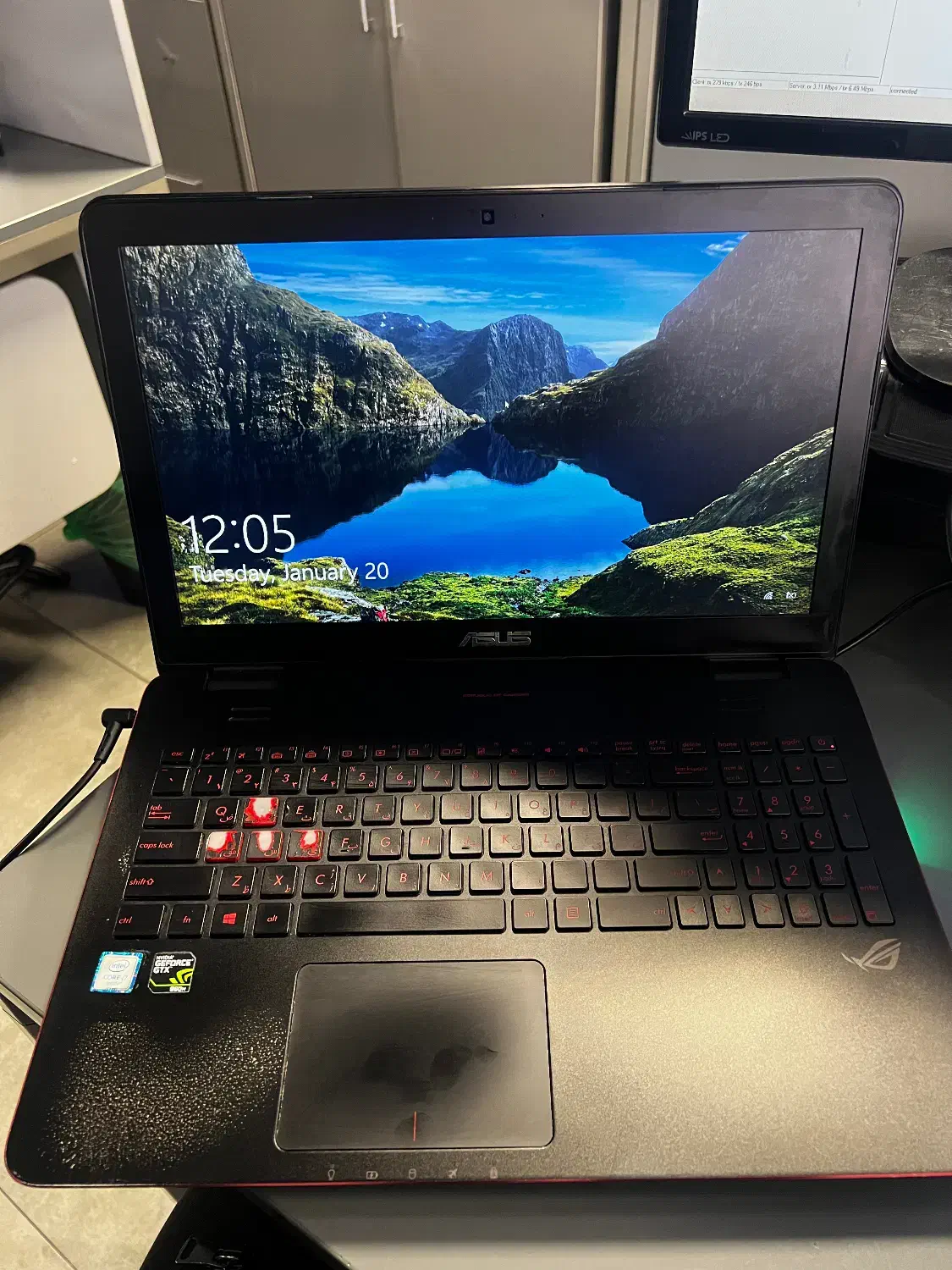 لپ تاپ  گیمینگ ROG asuse G551VW-Seria A|رایانه همراه|تهران, سلیمانی|دیوار