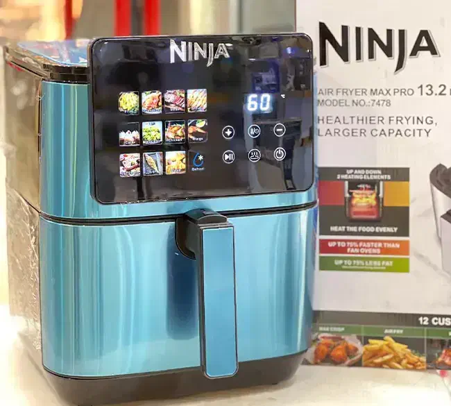 سرخکن رژیمی بدون روغن نینجا وارداتی دو المنته|اجاق گاز و لوازم برقی پخت‌وپز|شهریار, رزکان|دیوار