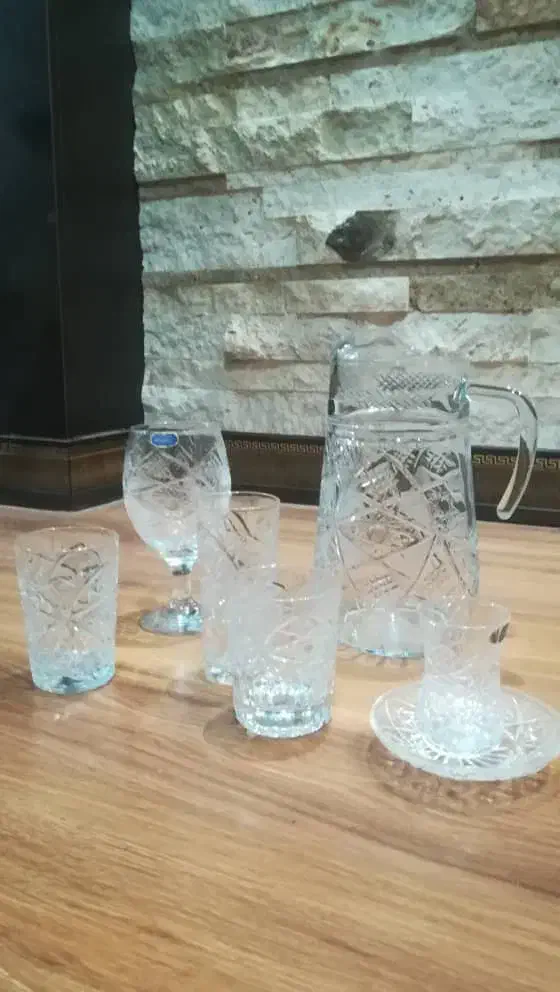 کریستال ۳۶ پارچه|ظروف سرو و پذیرایی|تهران, بهداشت|دیوار