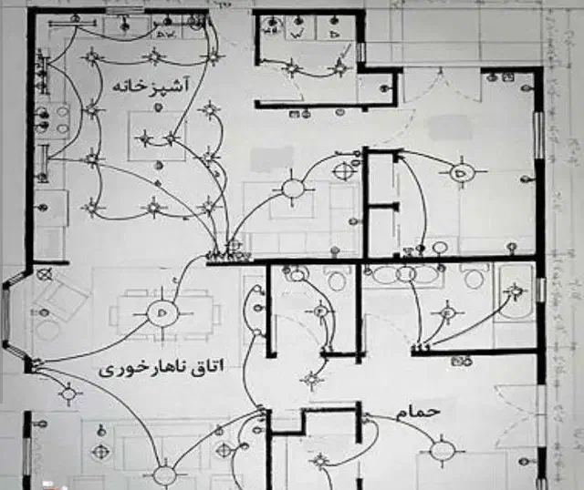 برق کشی ساختمان به صورت حرفه ای کلی و جزئی مناسب|خدمات پیشه و مهارت|بروجرد, |دیوار