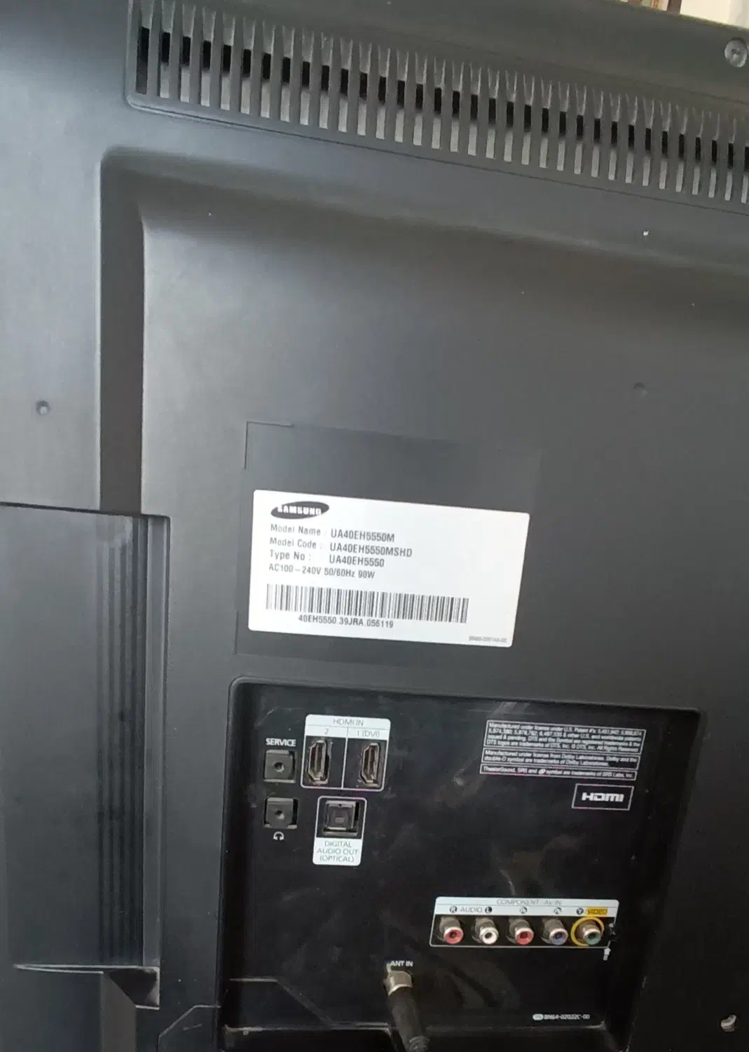 سامسونگ اندازه صفحه ۴۰تا۴۹|تلویزیون و پروژکتور|شیراز, مبعث|دیوار