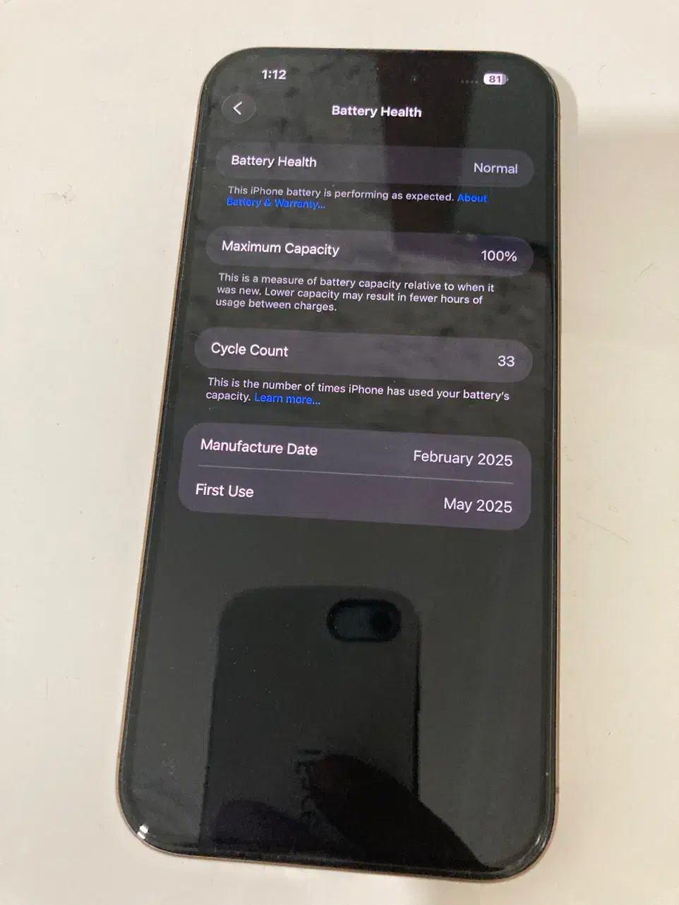 ایفون ۱۶ پرومکس ۲۵۶|موبایل|تهران, خلیج فارس|دیوار