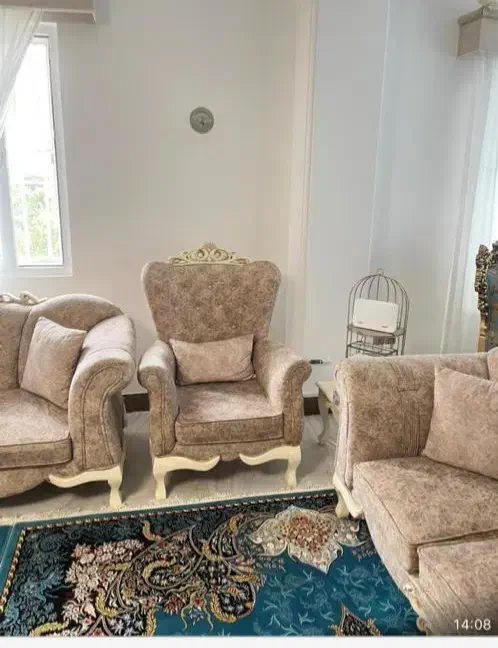 مبلمان ۸ نفره|مبلمان خانگی و میز عسلی|رامسر, |دیوار