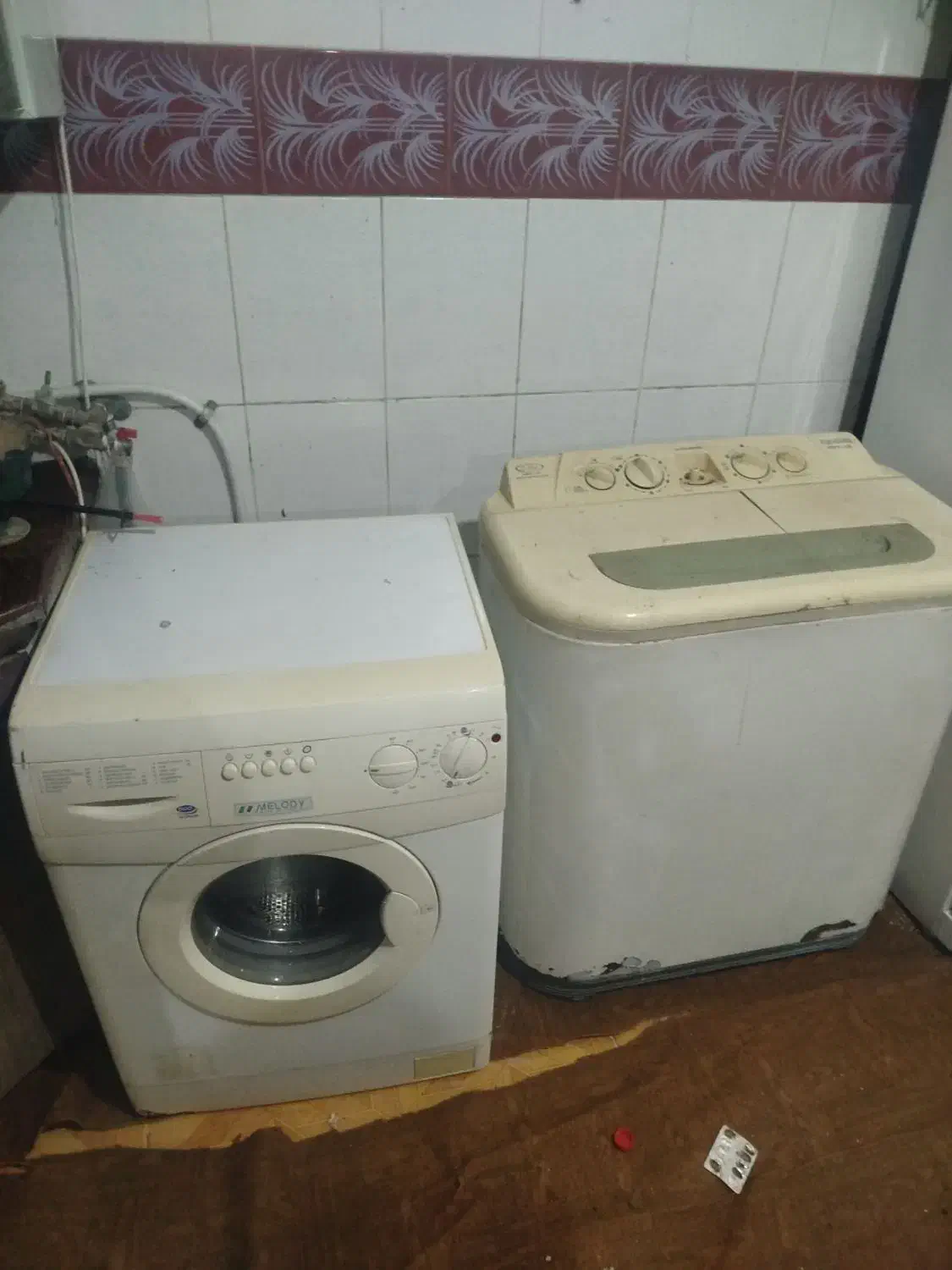 لباسشویی اتومات ایتالیایی ودوقلو|ماشین لباسشویی و خشک‌کن لباس|فسا, |دیوار