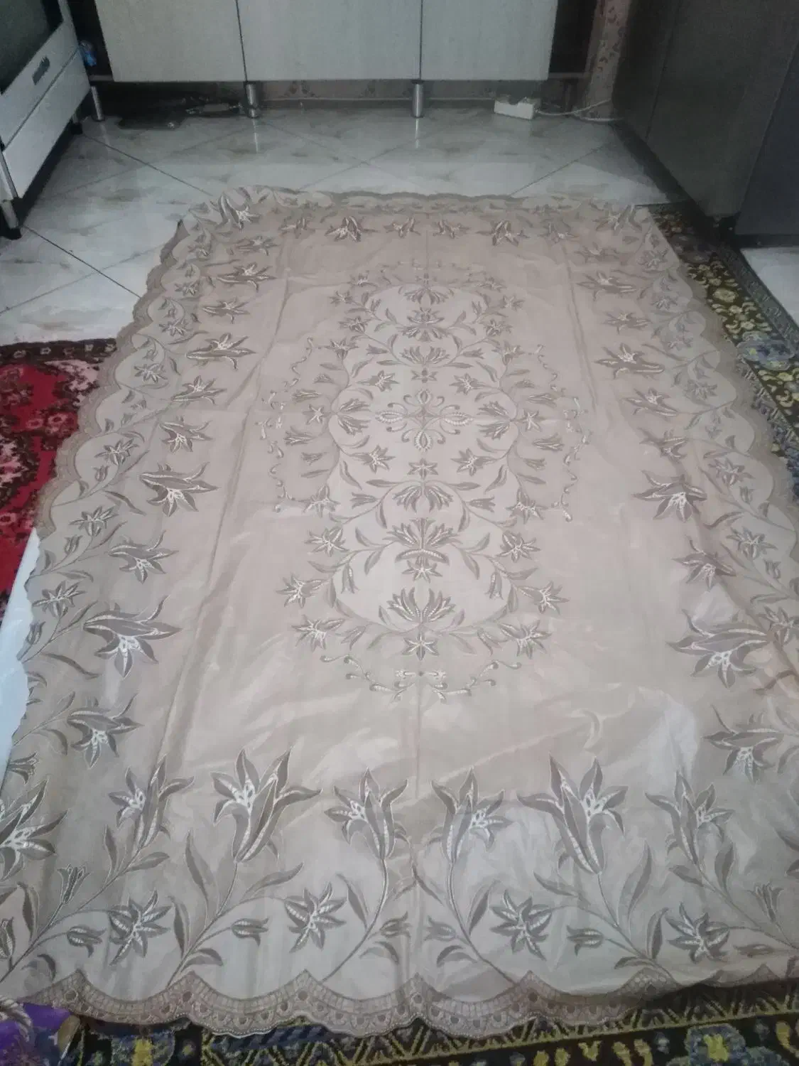 سفره خارجی 8نفره|سفره، حوله، دستمال آشپزخانه|تهران, تهرانپارس جنوبی|دیوار