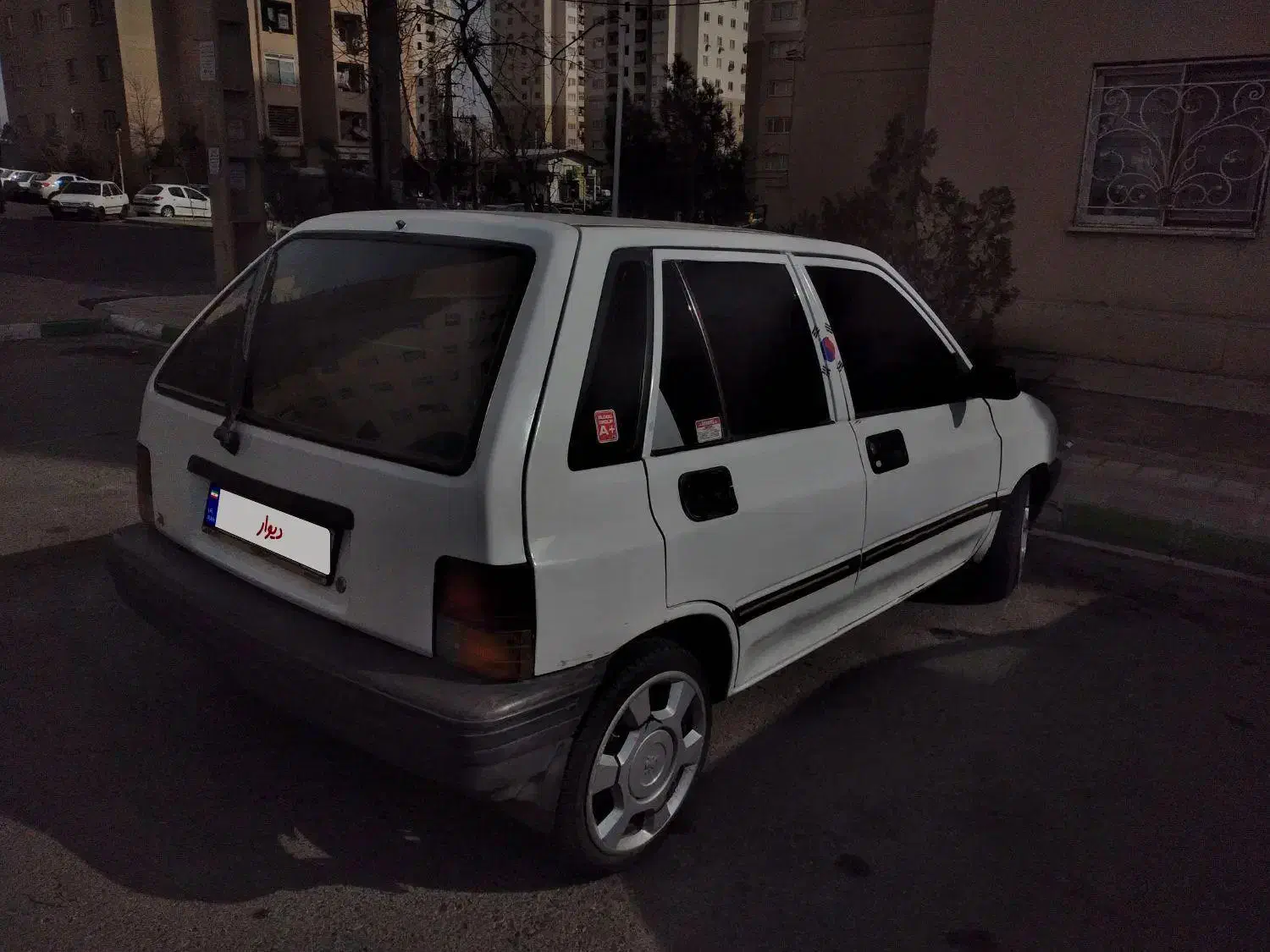 پراید هاچبک|خودرو سواری و وانت|پرند, فاز ۵|دیوار