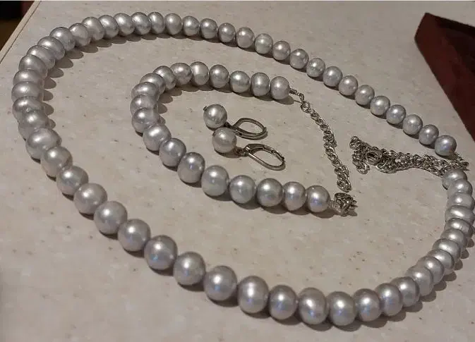 مروارید نقره ای طوسی رنگ بسیاار کمیاب طبیعی دریا|جواهرات|تهران, سید خندان (جلفا)|دیوار