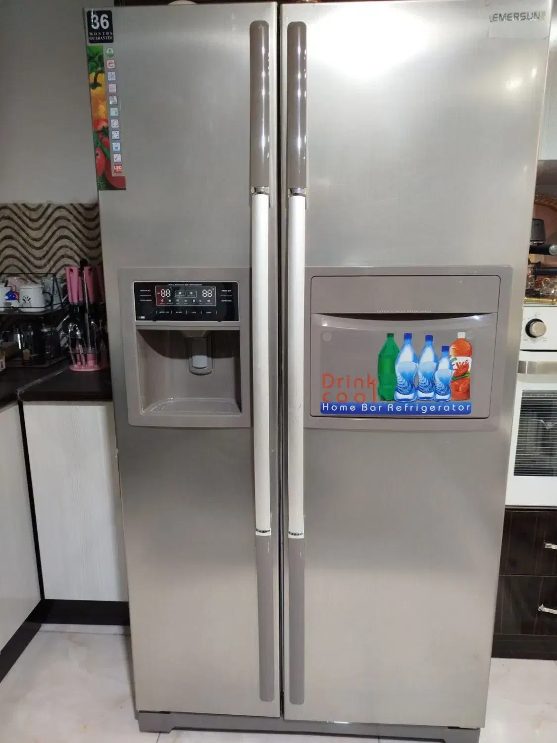 یخچال فریزرسایدامرسان معاوضه باآپاچی|یخچال و فریزر|مشهد, کارمندان دوم|دیوار