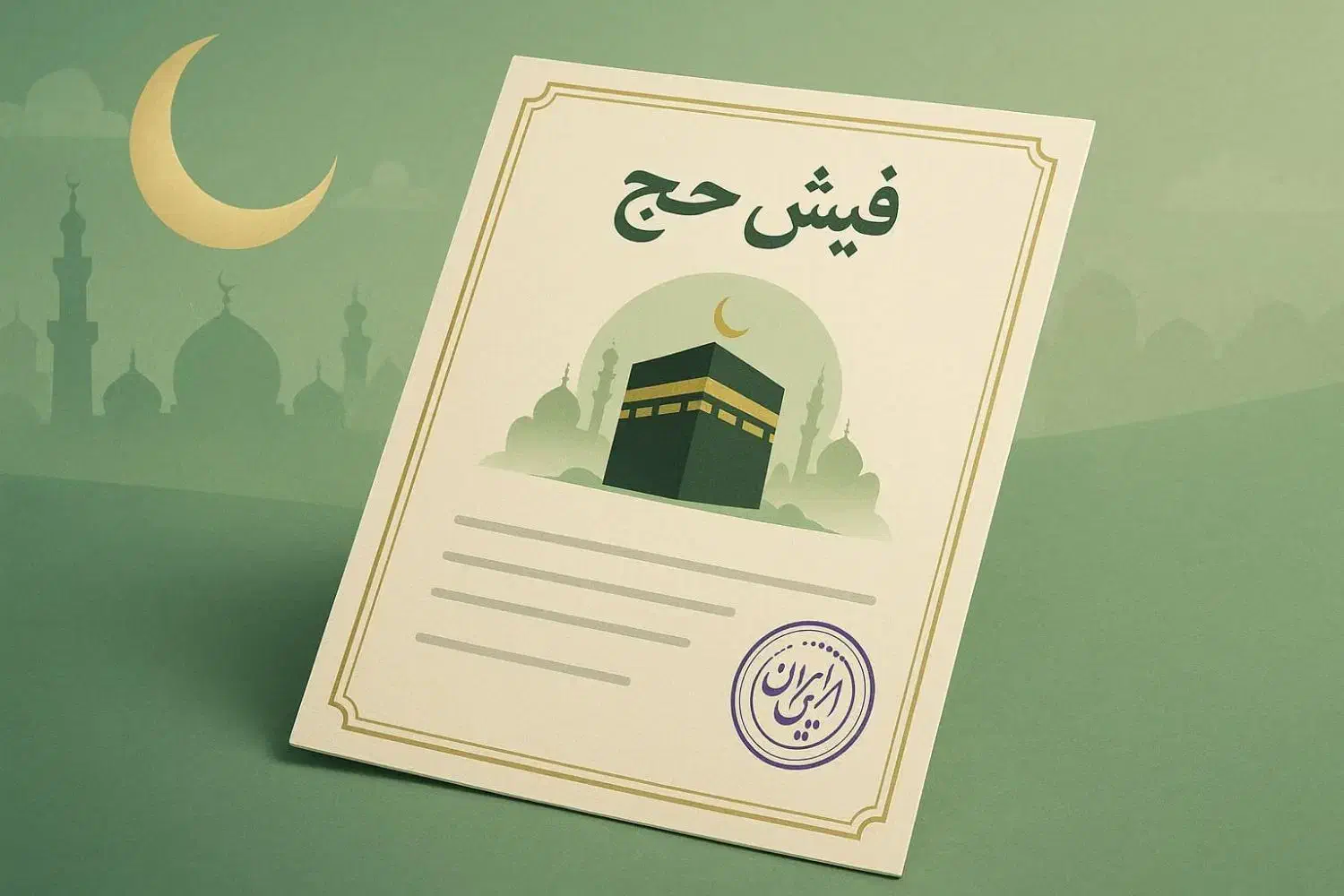 ۲ عدد فیش حج تمتع|تور و چارتر|شاهین‌شهر, مخابرات (شهید بهشتی)|دیوار