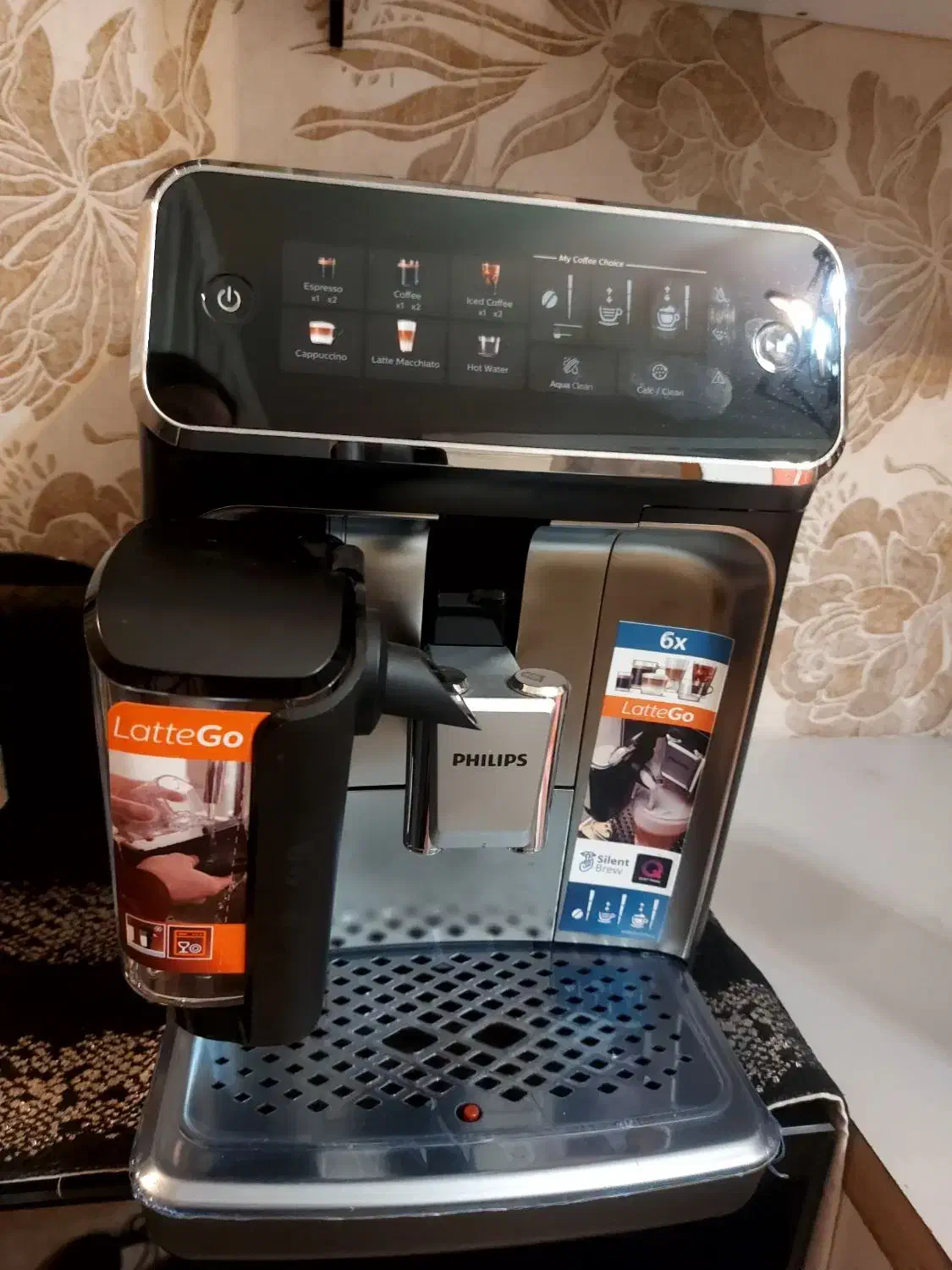 دستگاه اسپرسو ساز تمام اتومات فیلیپس اصلی|سماور، چایساز، قهوهساز|ری, دولتآباد|دیوار