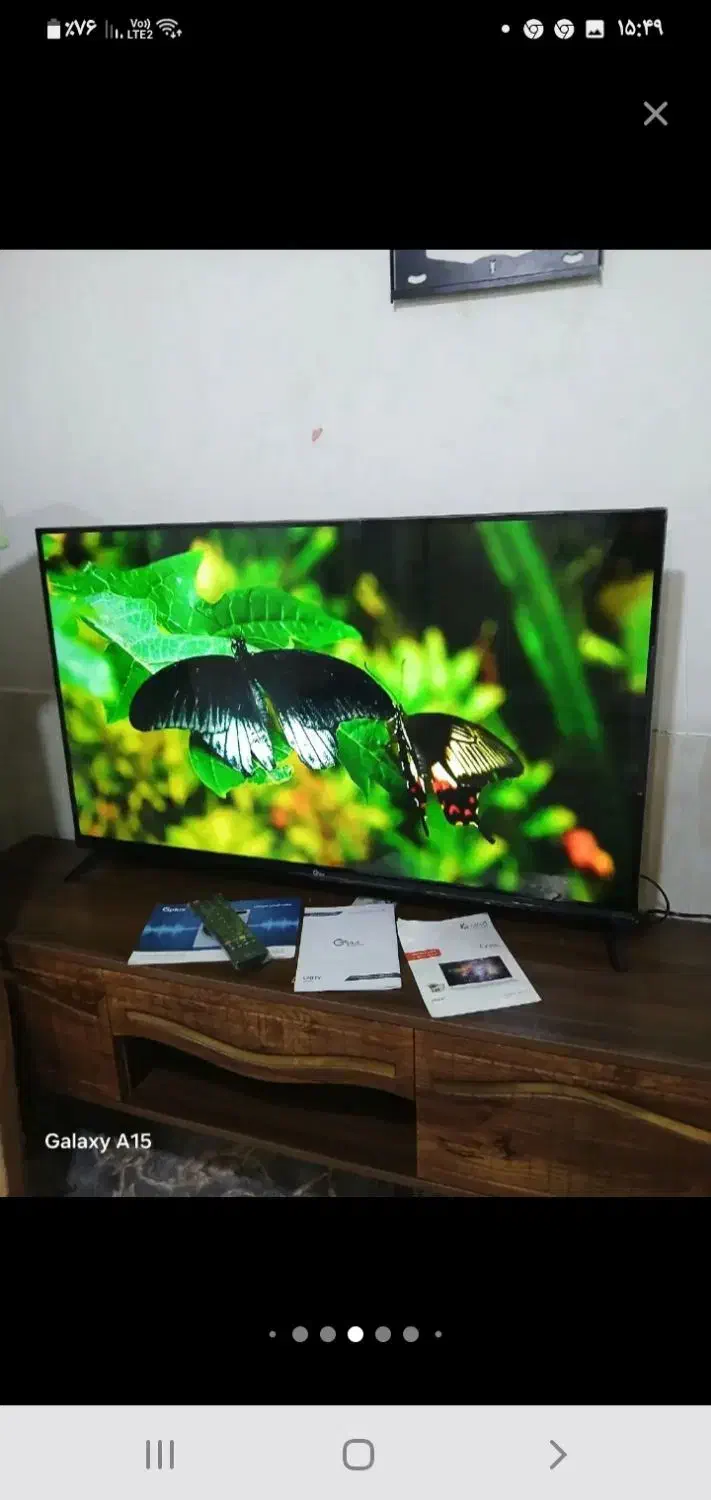 تلویزیون ۵۰ اینچ جی پلاس درحدصفر|تلویزیون و پروژکتور|گرگان, |دیوار