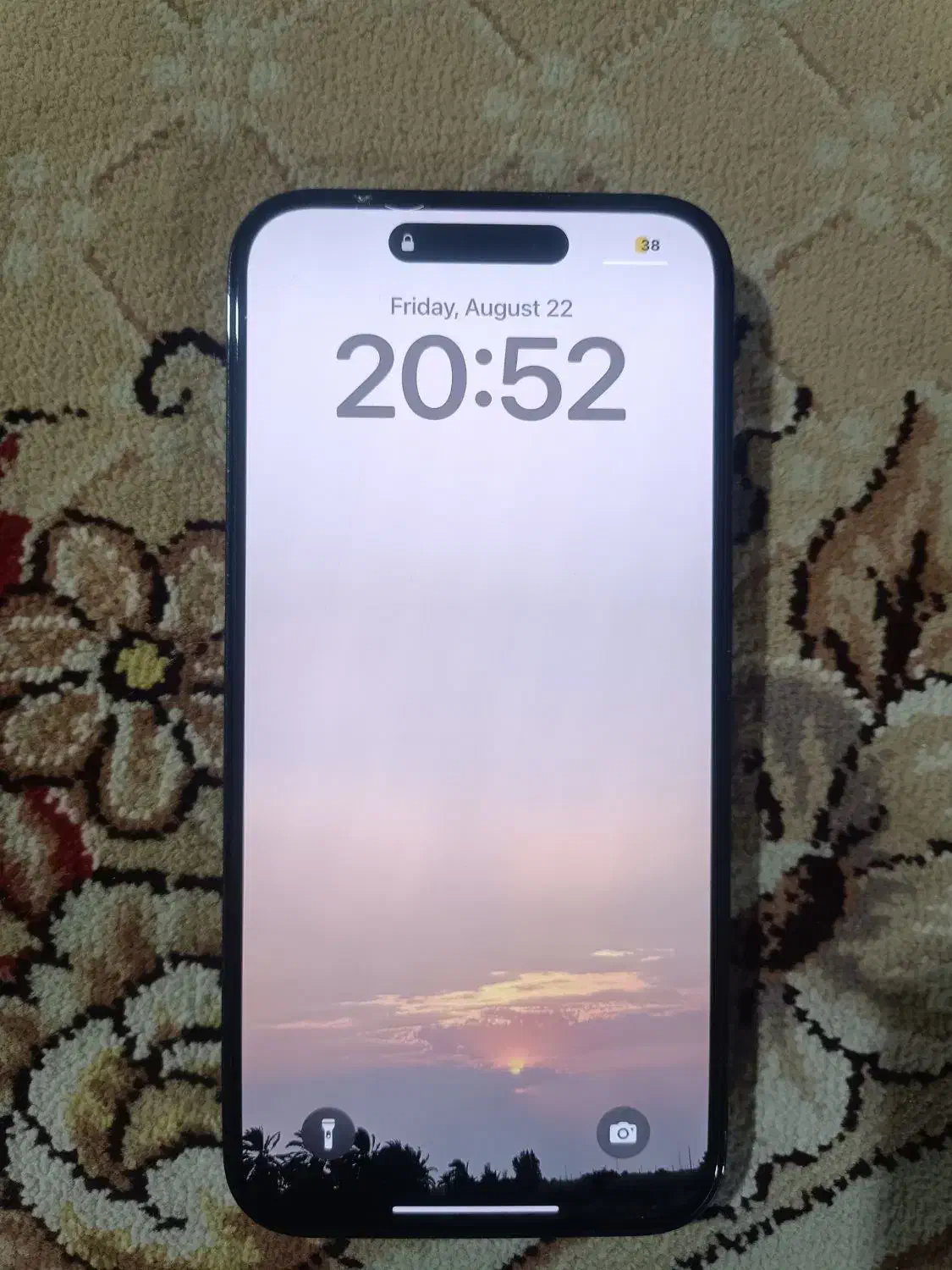 اپل iphone 14 Pro Max با حافظهٔ ۲۵۶  باتریش 100|موبایل|دلگان, |دیوار