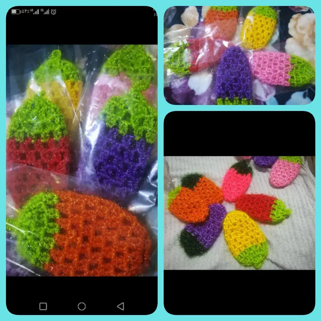 اسکاج طرح توت فرنگی|لوازم نظافت|نیشابور, امام|دیوار