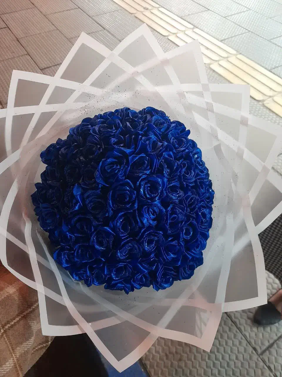 دسته گل روبانی به مناسبت ها|گل مصنوعی|ارومیه, |دیوار