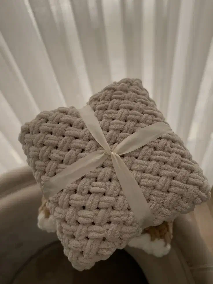 پتو دست بافت الیز پافی|رختخواب، بالش، پتو|تهران, نصرت|دیوار