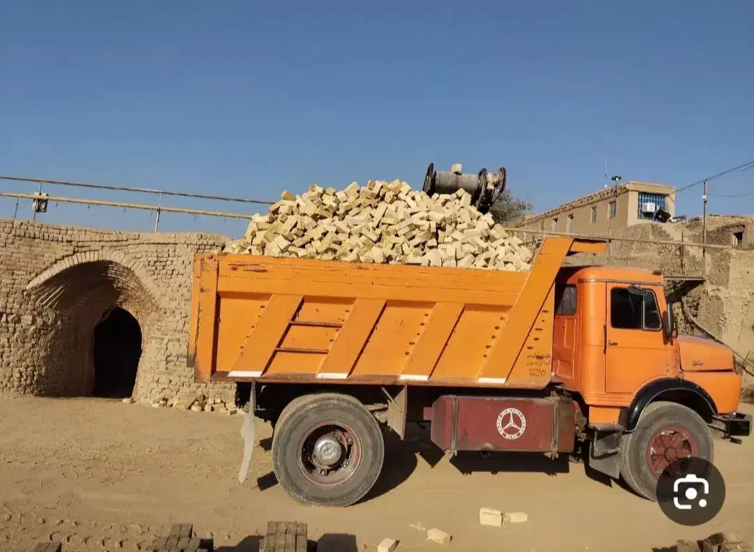 سنگ شالده شکسته و آجر کوار|مصالح و تجهیزات ساختمان|لامرد, |دیوار