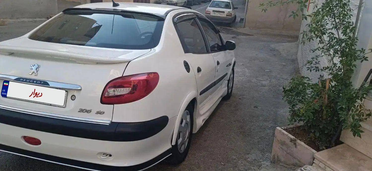 206 sd V8 مدل 92|خودرو سواری و وانت|سنندج, |دیوار