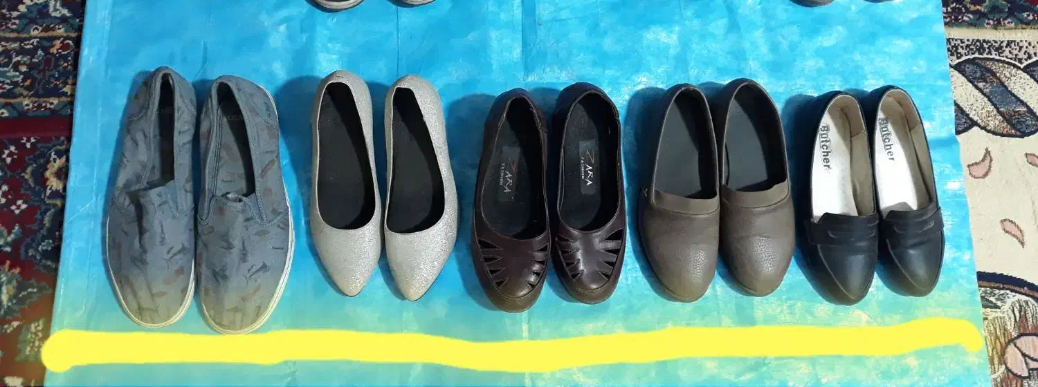 ده جفت کفش همگی سالم|کیف، کفش، کمربند|گرگان, |دیوار