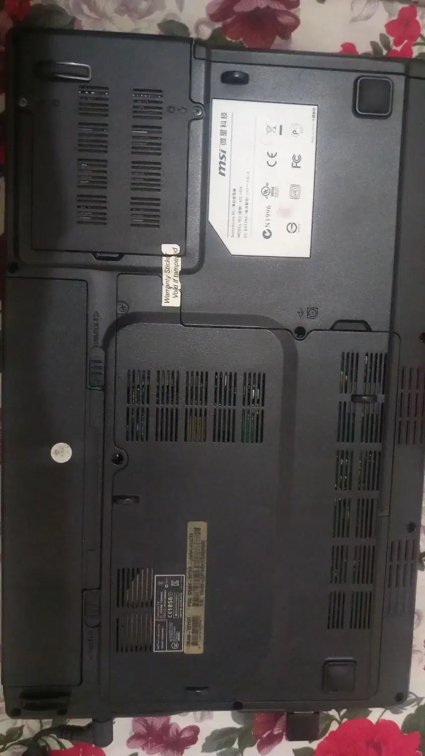 لپ  تاب  msilll6|رایانه همراه|فردیس, قریشی|دیوار