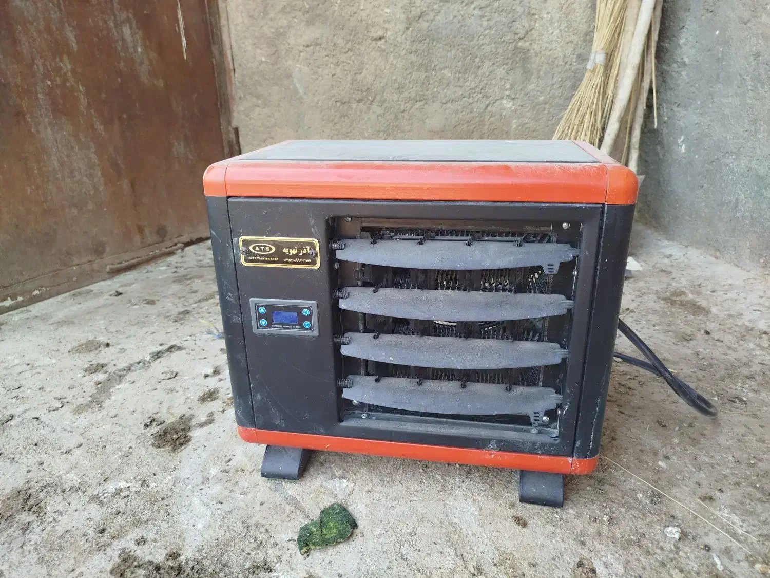 بخاری برقی فن دار تک فاز|بخاری، هیتر، شومینه|دورود, |دیوار