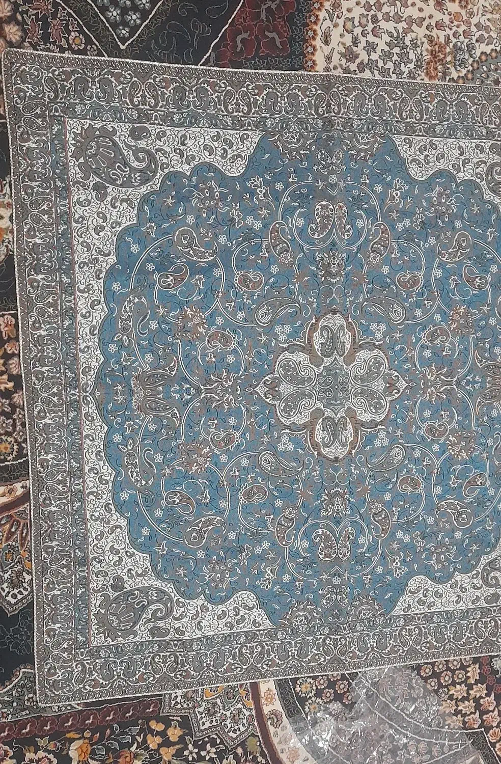 رومیزی ترمه|پرده، رانر، رومیزی|قزوین, |دیوار