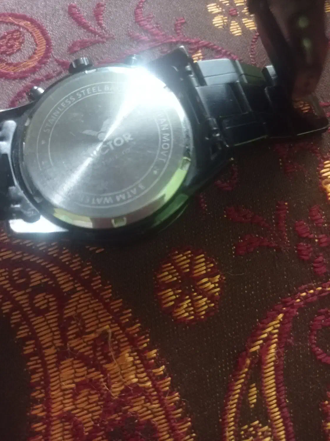 ساعت ویکتور اصل سه موتوره شب رنگ|ساعت|یزد, |دیوار