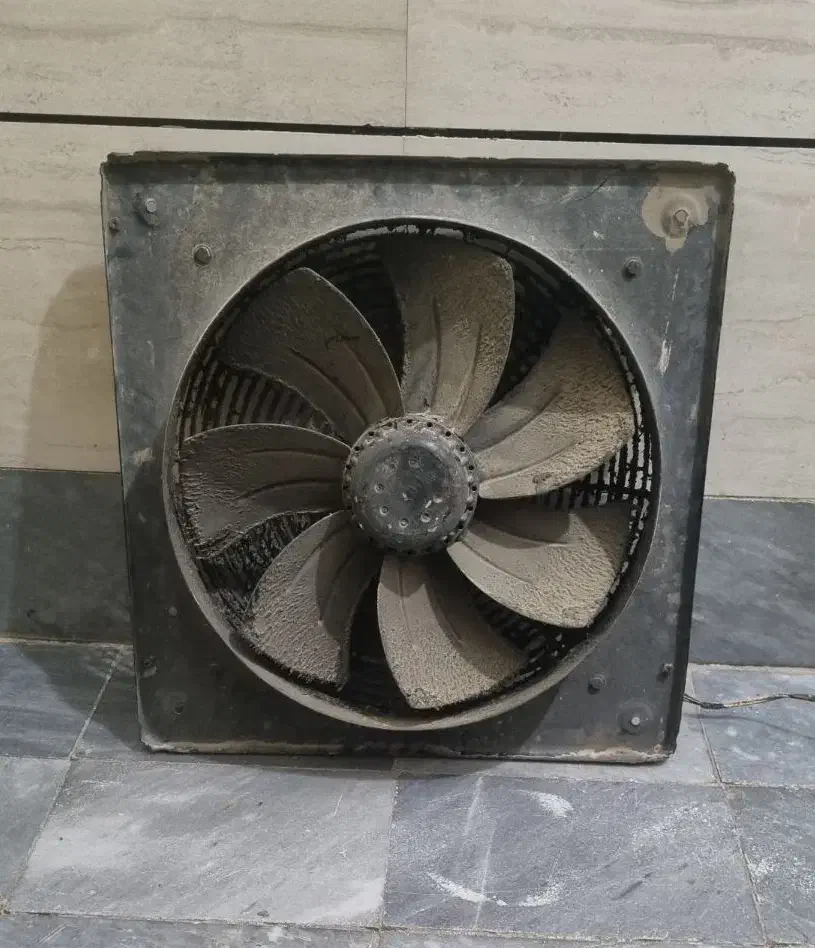 تهویه ( سایز ۵۰ × ۵۰ سانتی متر)|پنکه و تصفیهکنندهٔ هوا|خوی, |دیوار