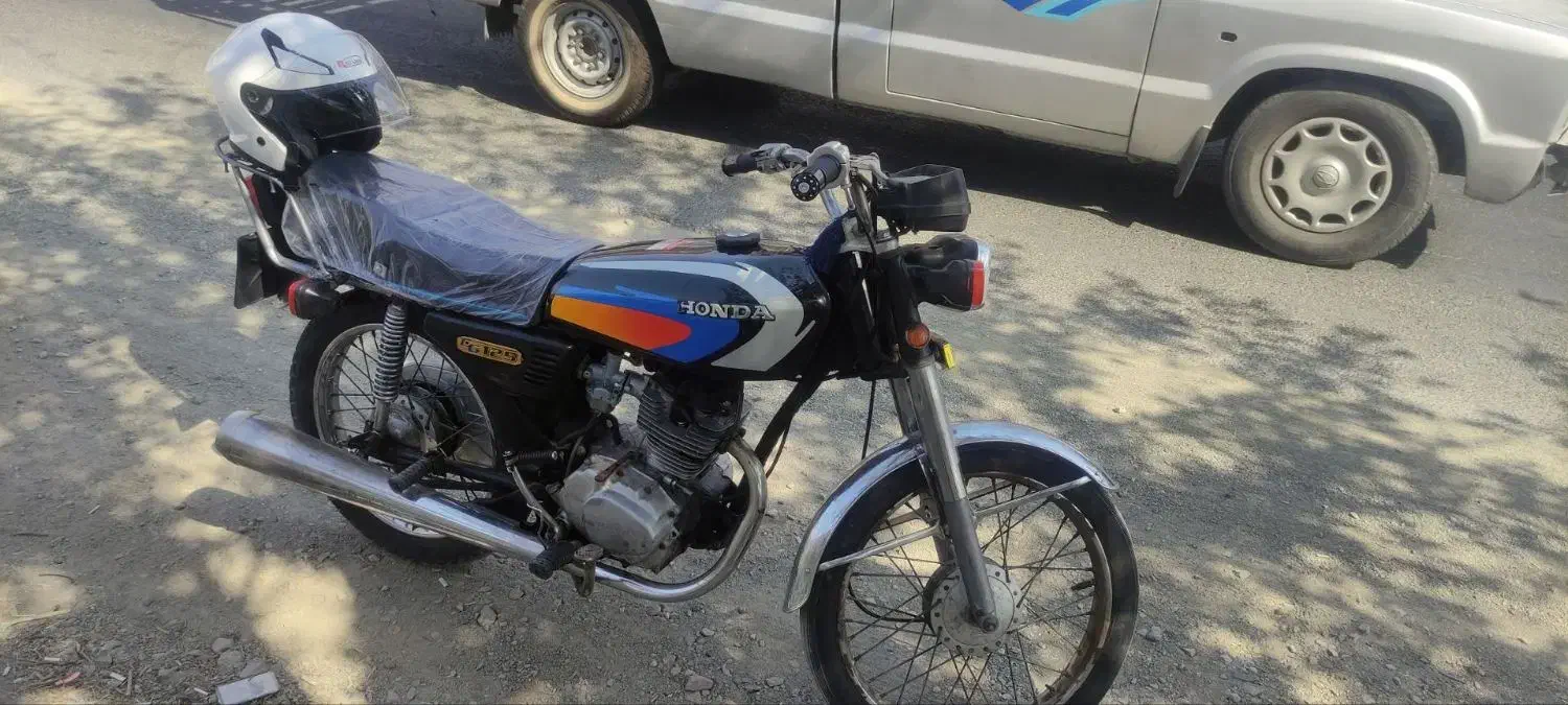 هوندا ۱۲۵ بابرگه مزایده|موتورسیکلت|کرج, برغان|دیوار